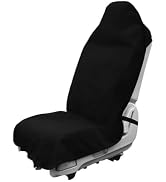 DXNQ Waterproof Car Towel Seat Cover, Sweating Non-Slip Premium Towel Carseat Cover Protector, Un...