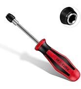 Geinxurn Magnetic Changeable Head Manual Screwdriver Holder, Quick Change&amp;Release 1/4” Hex Bit Ex...