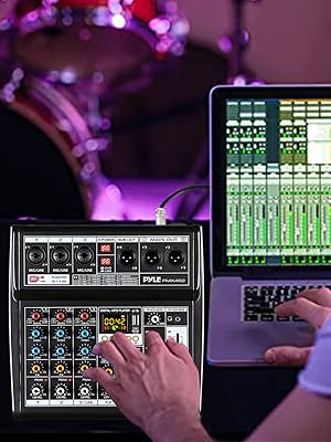 DJ Audio Mixer, Audio Mixer, DJ controller sound mixer, sound mixer, Sound Audio mixer,