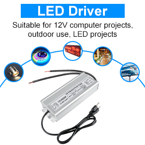 12V 400W waterproof power supply