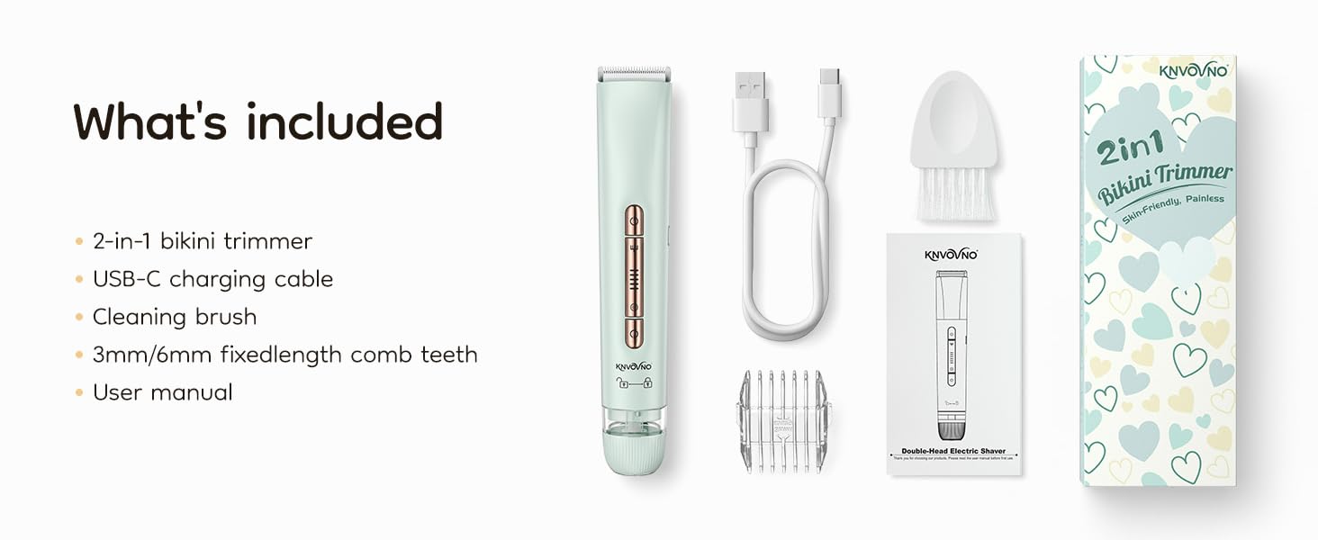 Bikini &amp;amp; Body Hair Trimmer for Women