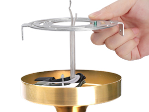 Take out the handing plate