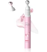 Easilydays Sakura Under Eye Cream with Caffeine, Eye Serum with 360° Roller Massage Ball, Firming...