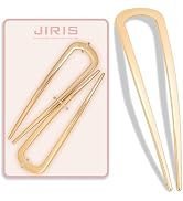 JIRIS 2PCS 4.2Inch French Hair Pins U-Shaped Pins for Women and Girls Fashion Metal Hair Pin Fren...