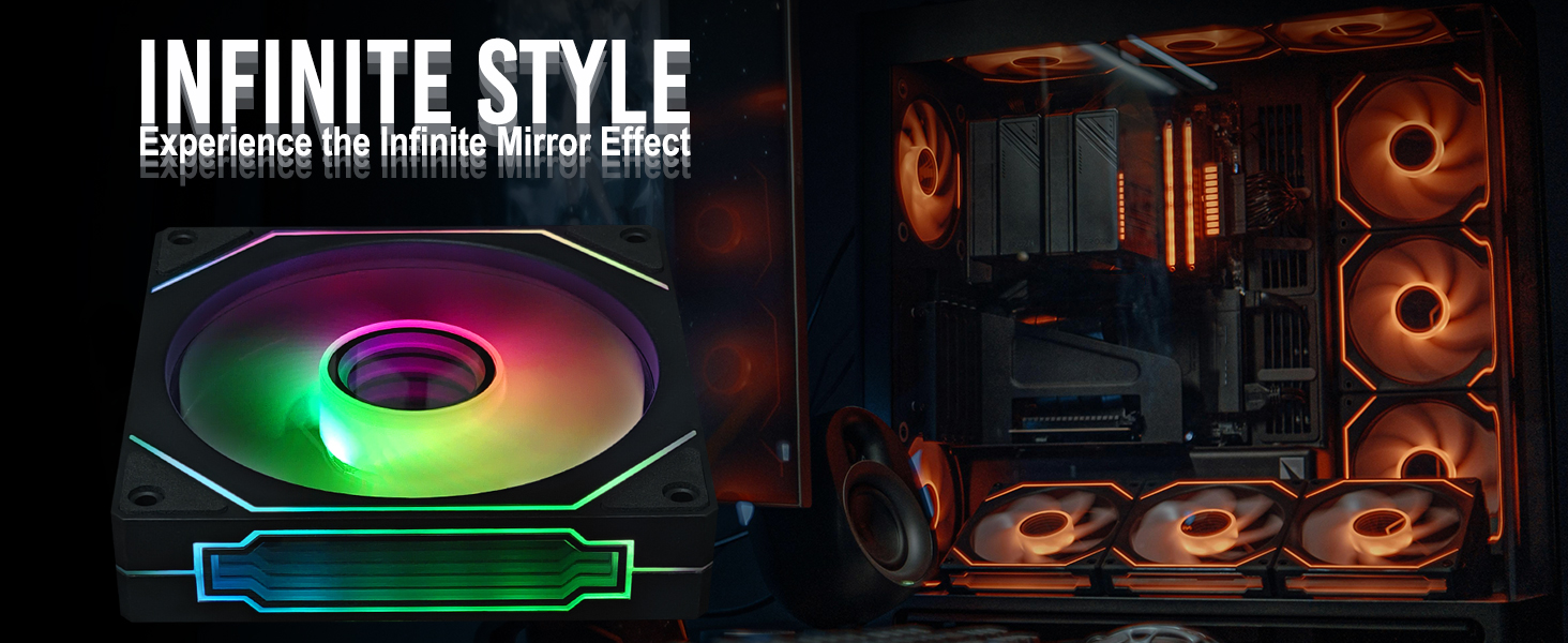 KWI-FAN01 INFINITE STYLE Experience the infinite mirror effect