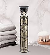 VAGARY Professional Electric Hair Clipper for Men,T Blade Beard Hair Trimmer,Clippers Cordless &amp; ...