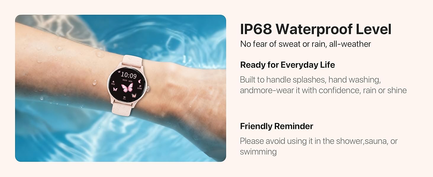 waterproof watches for women men
