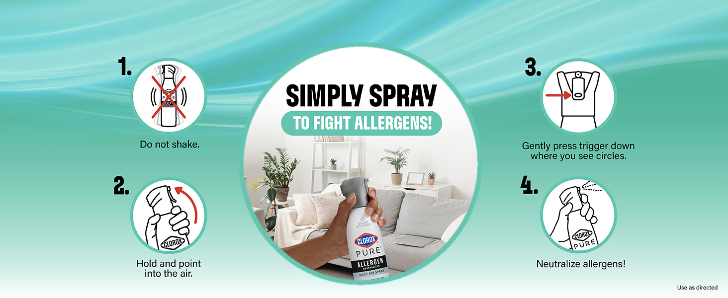Simply Spray to fight allergens