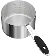 LEIFENY 1PCS 1CUP(237ml) Dog Cat Food Scoop, Stainless Steel Measuring Cup, Metal Pet Scooper wit...