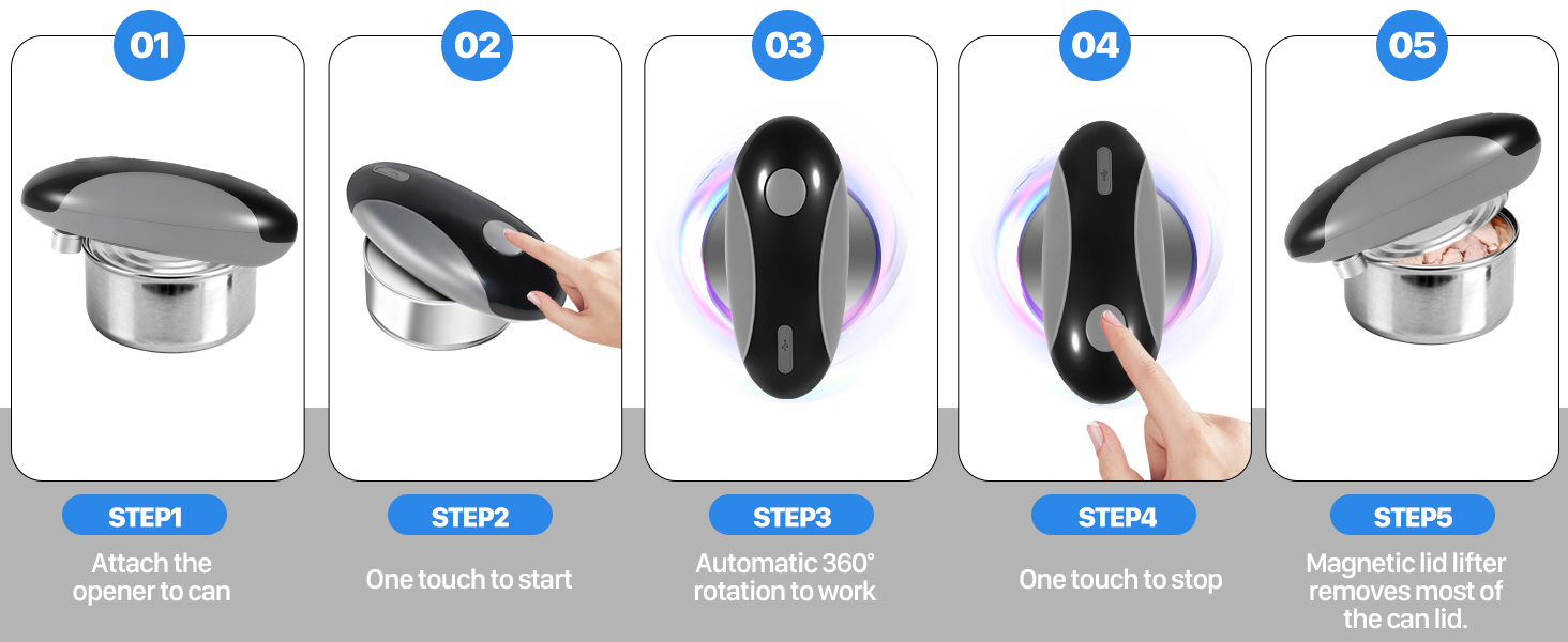 Electric Can Opener for Seniors