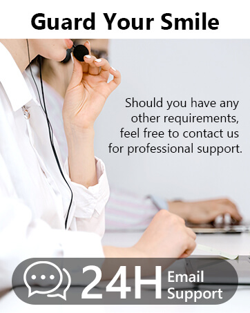 24 hours Email Support webcam cover slide