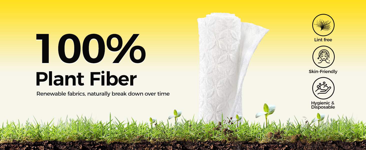 100% Plant Fiber