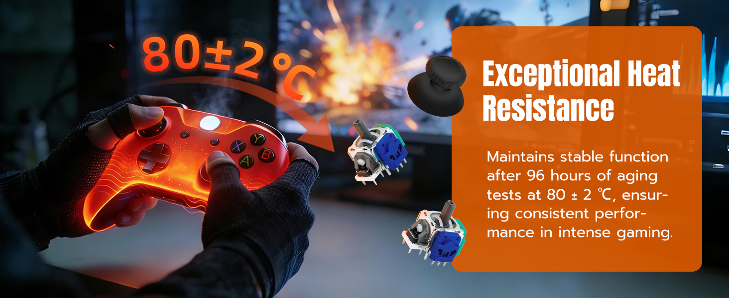 Exceptional Heat Resistance