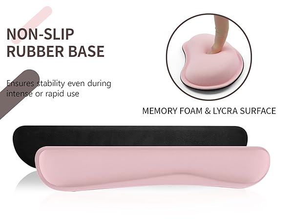 mouse pad and keyboard wrist rest