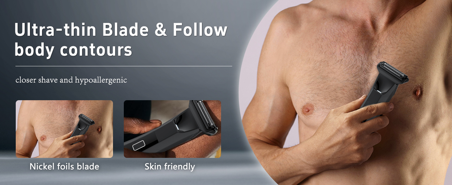manscape body shavers for men