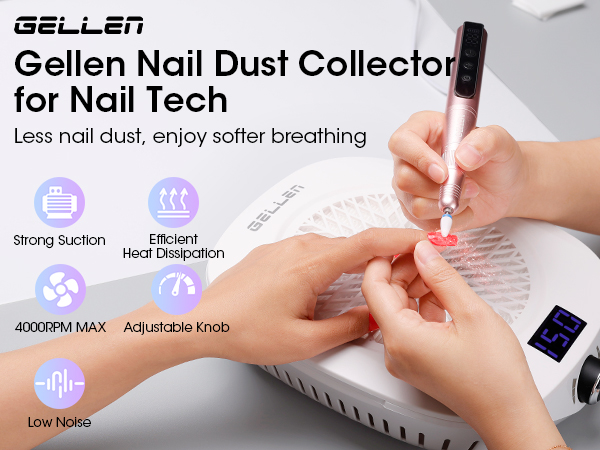 gellen nail dust collector
