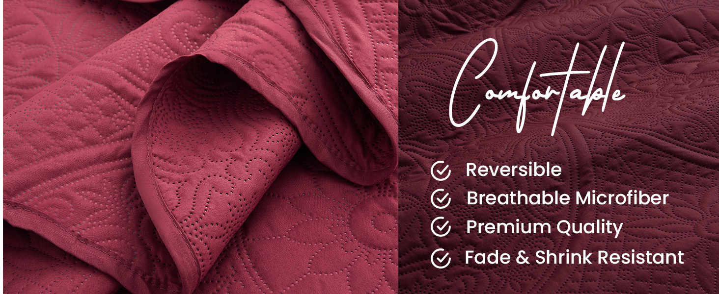 Burgundy Floral