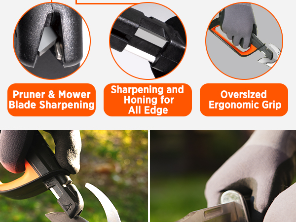 garden tool sharpener