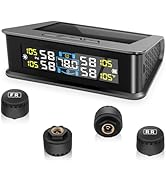 Tire Pressure Monitoring System RV Tire Pressure Monitoring System (TPMS) - Solar Wireless Solar ...