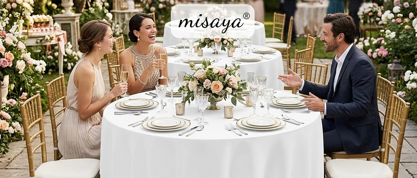 brand story of misaya disposable table cloth-pc