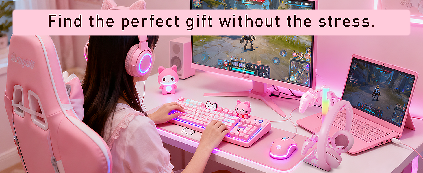 RGB Gaming Headphones Stand