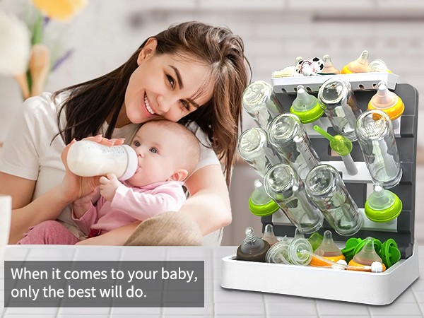 baby bottle drying rack