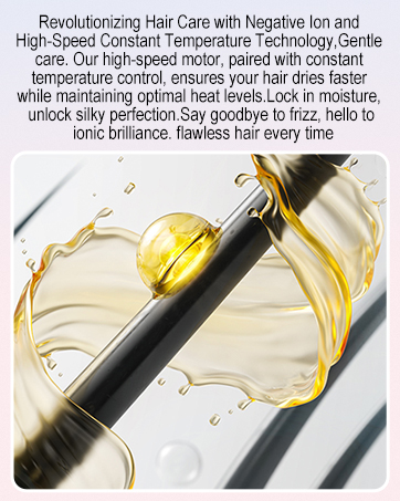 Hair Blow Dryer,High-Speed hairdryer Thermo-Control Hair dryers Fast Drying Women Home Travel Salon