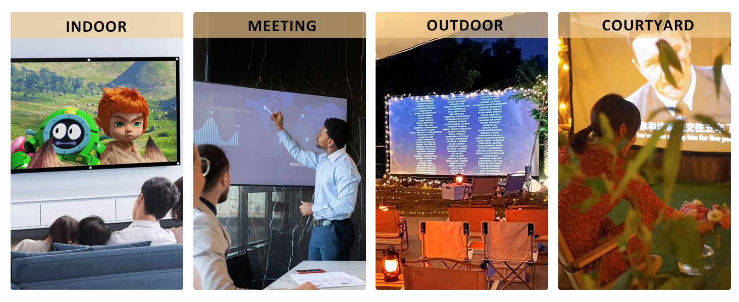 indoor projector screen