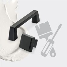 cabinet pull and knob easy installation DIY