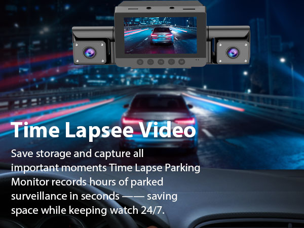 dashcam front and rear camera