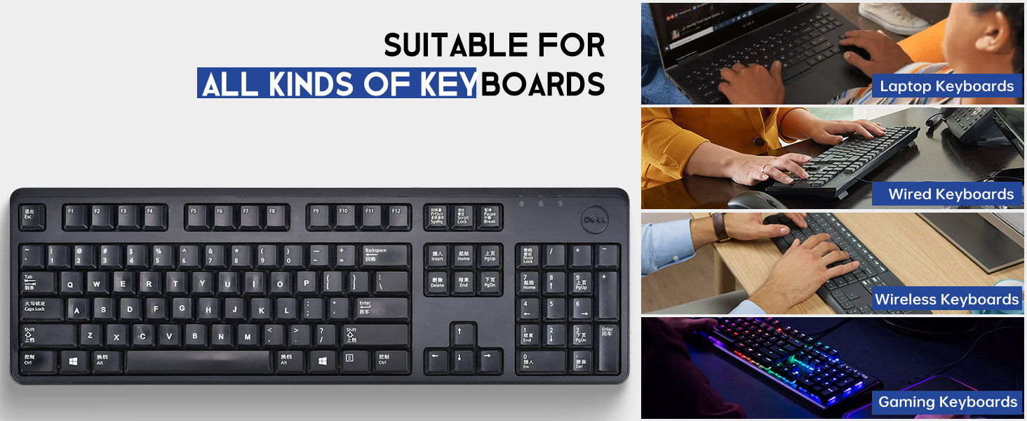 computer keyboard stickers