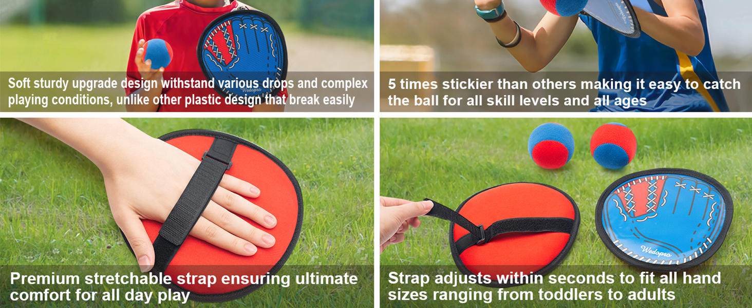 Beginner Kids Baseball Training Glove &amp;amp; Catch Ball Toys