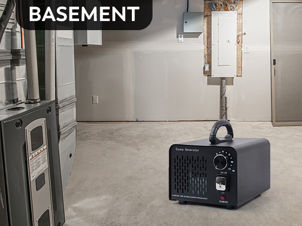 Ozone Generator Ozone Machine Ionizer O3 Deodorizer for Home, Basement, Smoke, and Pet Room