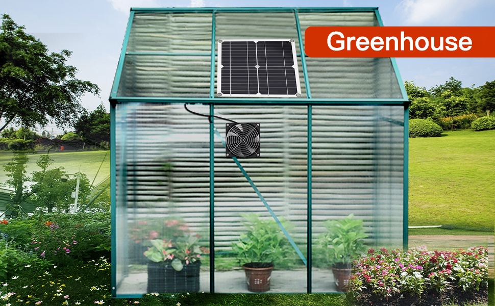 Solar Panel Fan Kit