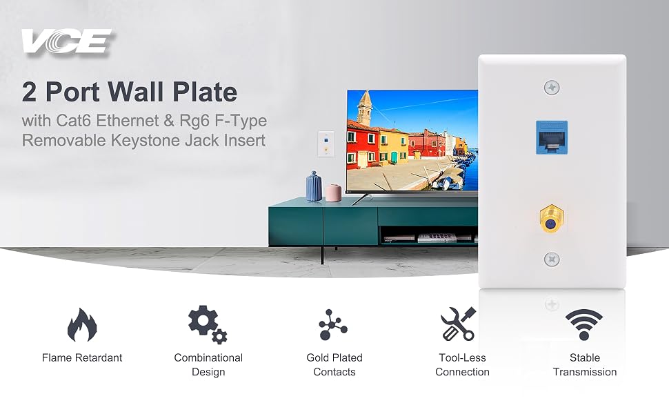 rj45 wall plate