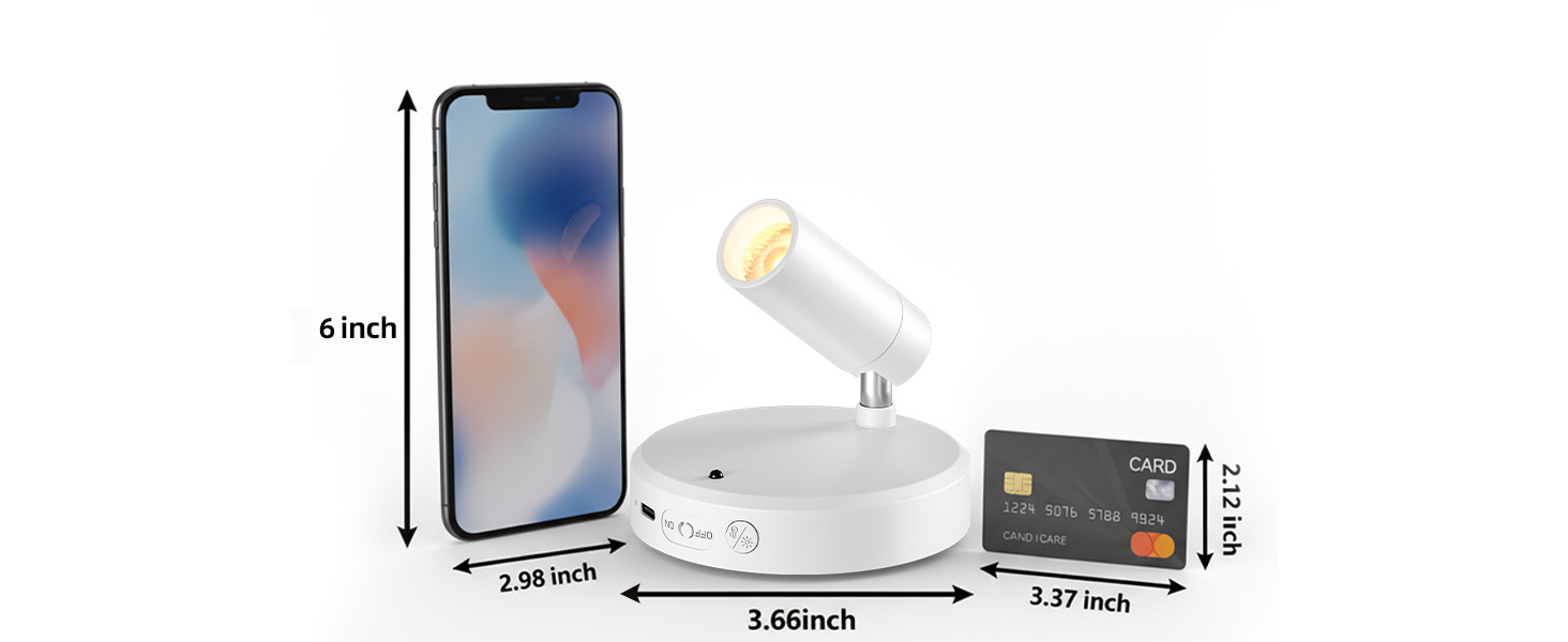 rechargeable spotlight