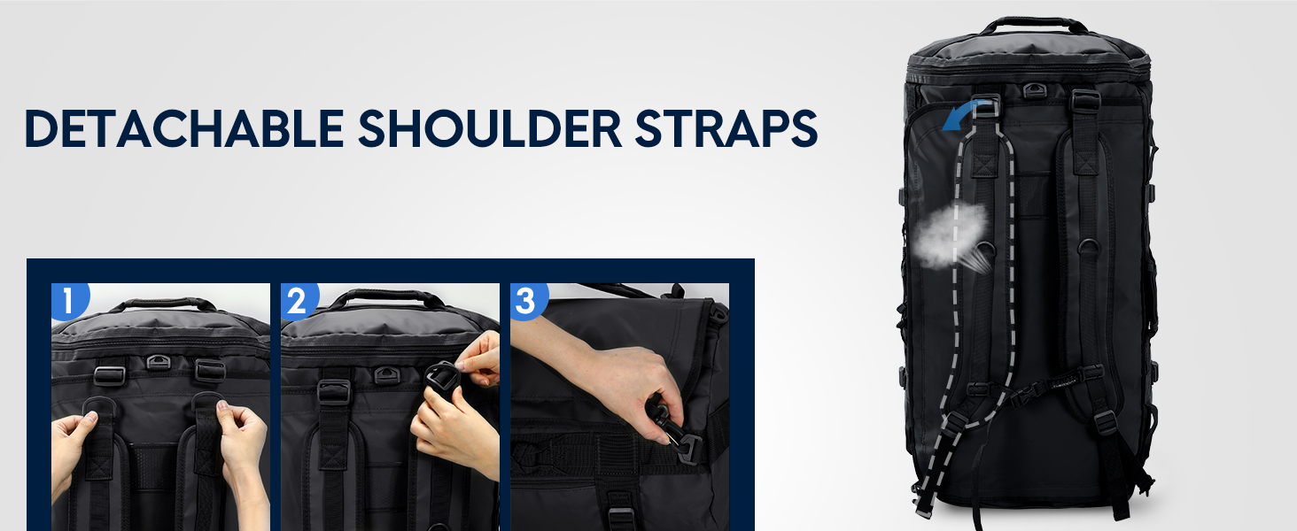 Large Duffle Bag Backpack