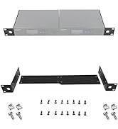RK Rackmount Bracket Kit fit for Shure QLXD4 Dual (2) Receivers Wireless System Mount on 1U Stand...
