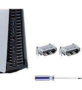 Mcbazel 2Pcs HDMI Port Replacement for PS5 with T8 Screwdriver, HDMI Port Socket Interface Connec...