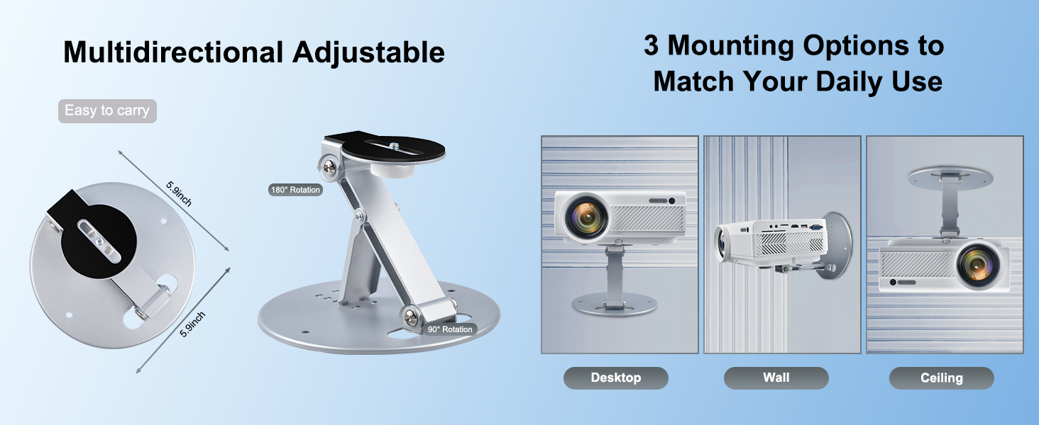 portable projector stand