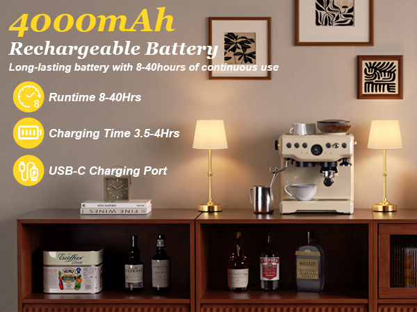 rechargeable table lamp