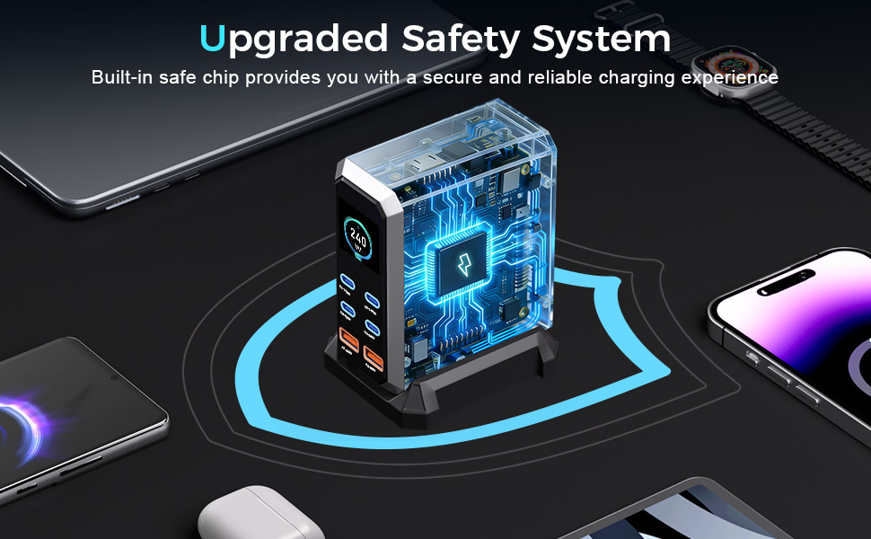 usb c charger station