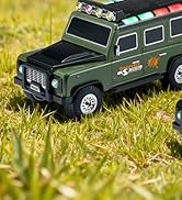 WS-630 Off-Road SUV Bluetooth Replica Speaker, Independent Roof LED Control with 3 Light Modes, P...