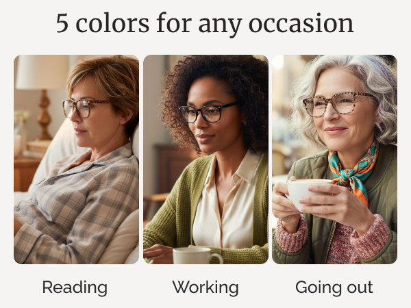 CCVOO Reading Glasses for Women