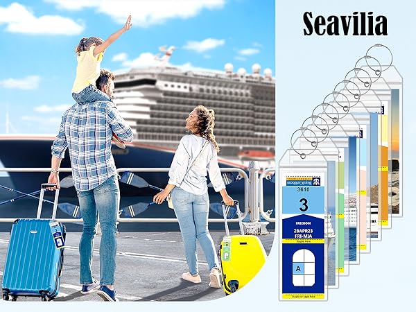 cruise luggage tags