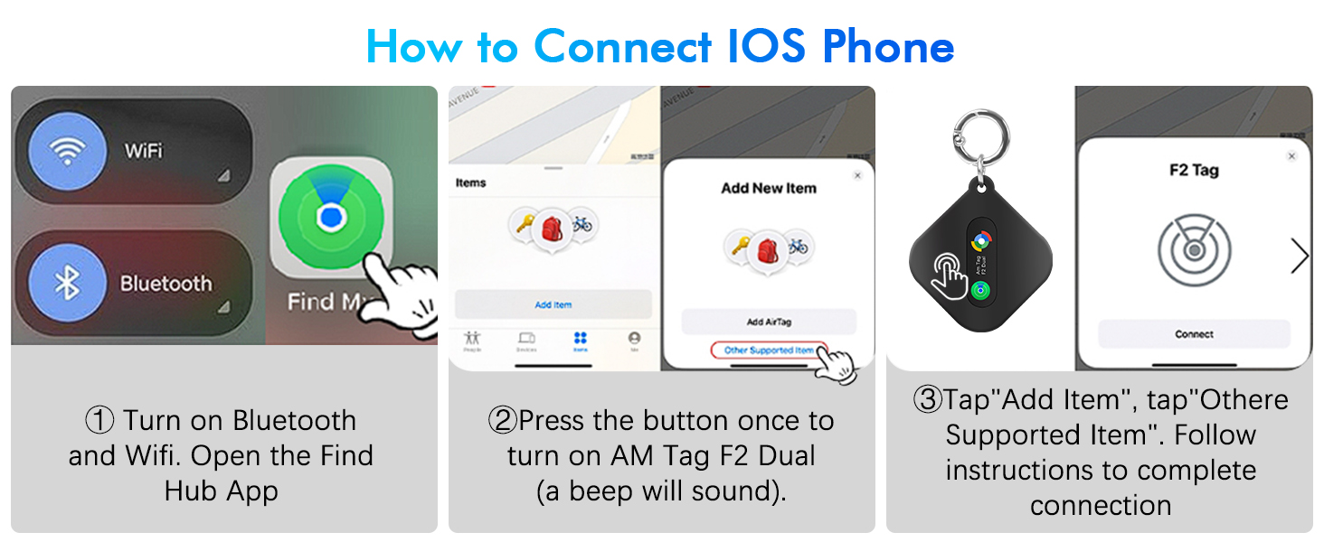 iOS and Android Keys Finder Item Locator