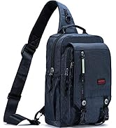 NICGID Sling Bags Chest Shoulder Backpacks, 13.3'' 14.1'' Laptop Backpack Crossbody Messenger Bag...