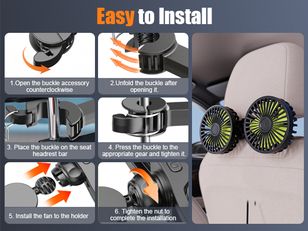 baby fan for car seat