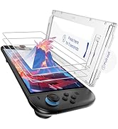 2 Pack Screen Protector Compatible with Nintendo Switch 2 (2025) (30s Installation), TRANSNOVO Te...