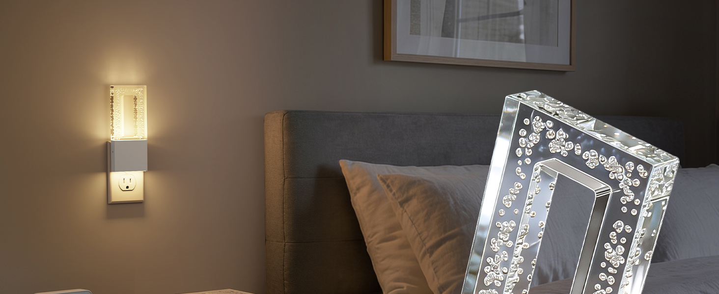 Foldable Night Lights Plug into Wall